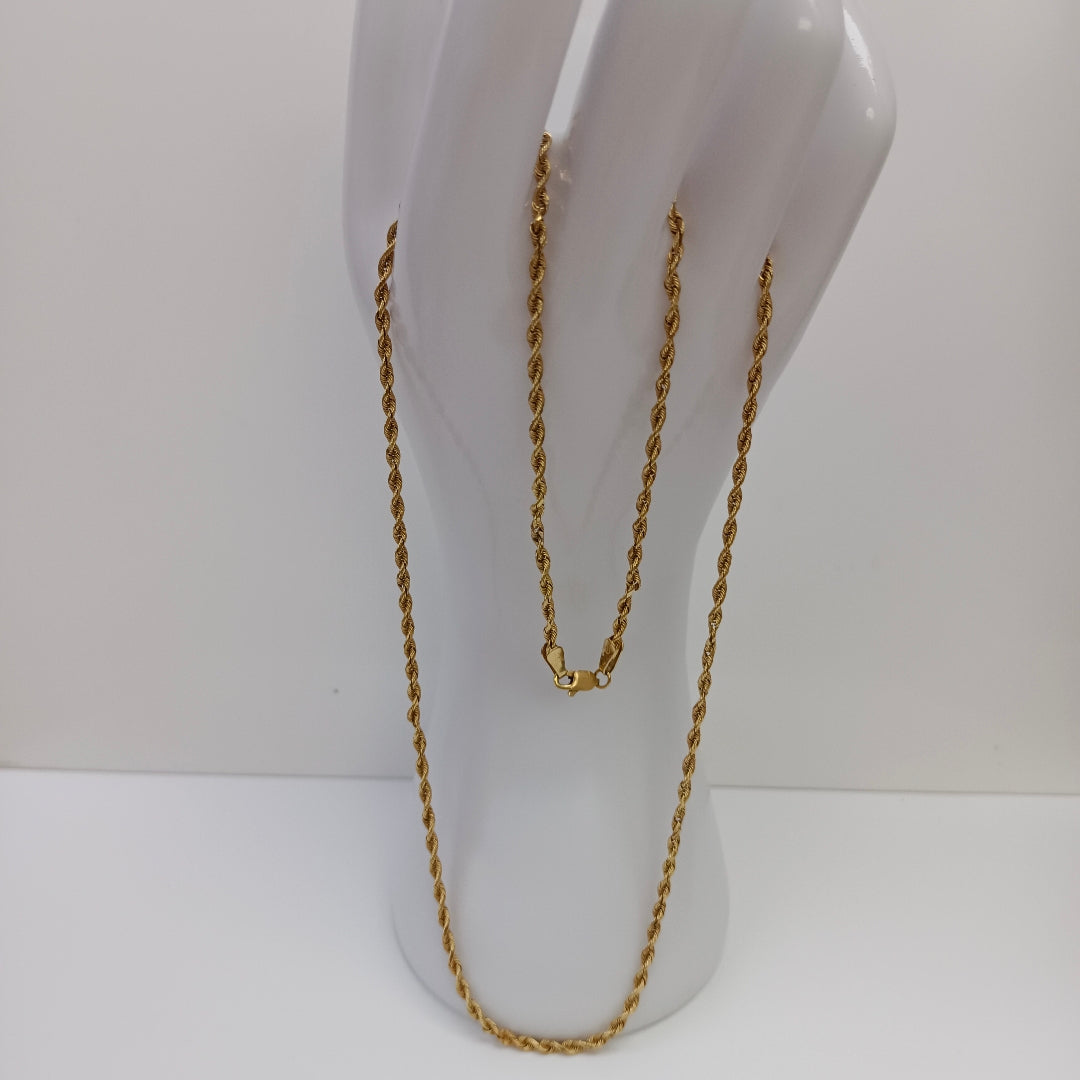 CADENA ORO 18 K 7.5 GRMS (SEMINUEVO)