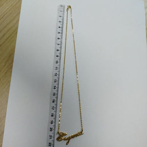 GARGANTILLA ORO 18 K 4,10 GRMS (SEMINUEVO)