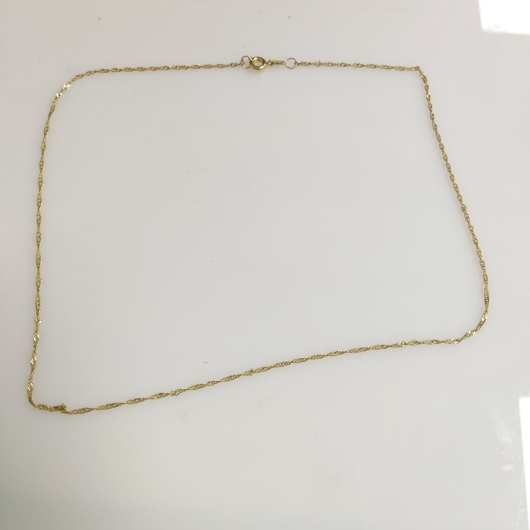 CADENA ORO 10 K 1,20 GRMS (SEMINUEVO)