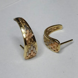 BROQUELES PAR ORO 14 K 3 GRMS (SEMINUEVO)