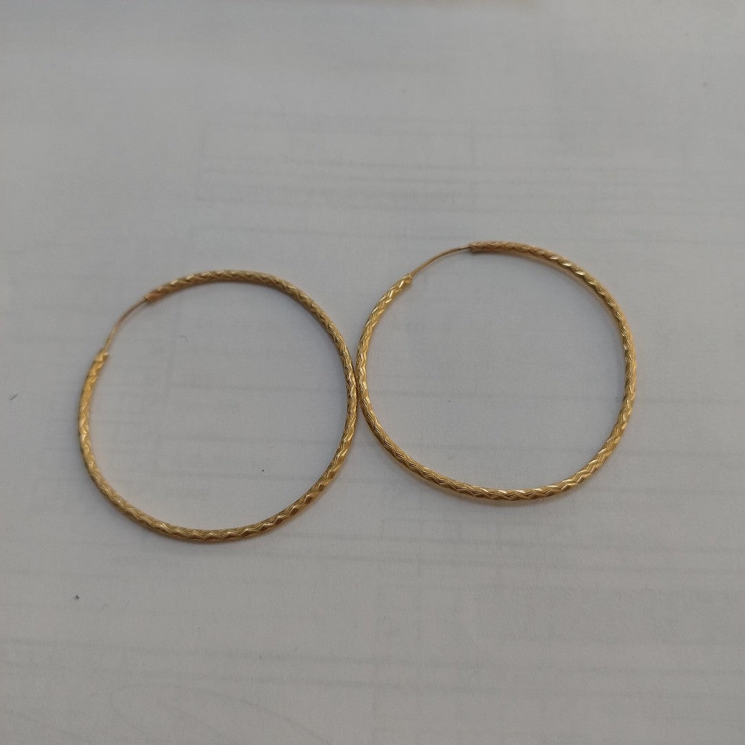 ARRACADAS PAR ORO 10 K 2,30 GRMS (SEMINUEVO)