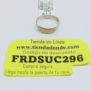 ANILLO ORO 14 K 1,10 GRMS (SEMINUEVO)