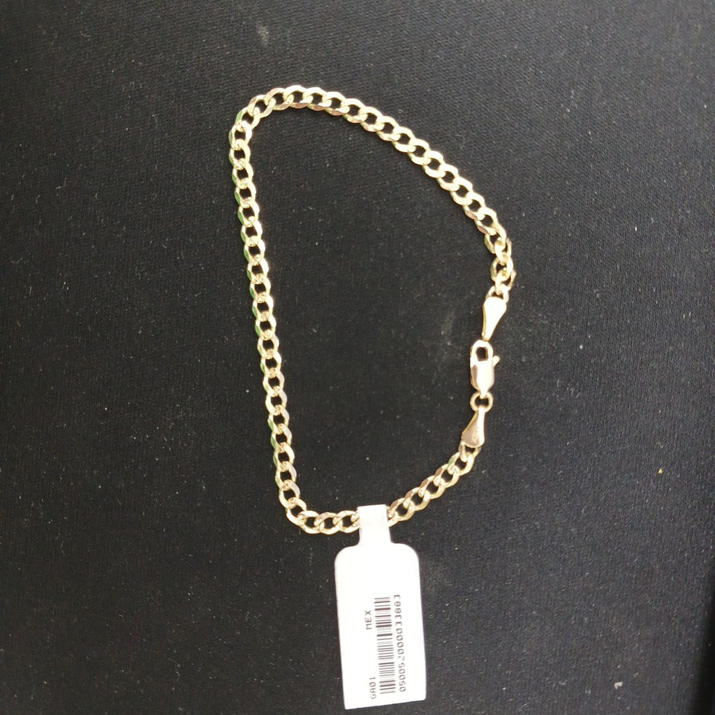 PULSERAS BARBADA ORO 14K 21 CM 5.2 GR (NUEVO)