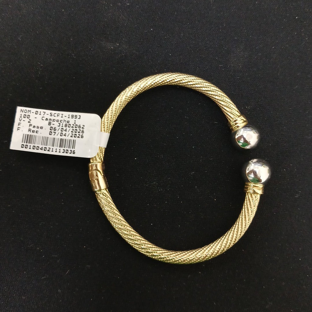 PULSERA RIGIDA ORO 14 K 10.3 GRMS (SEMINUEVO)