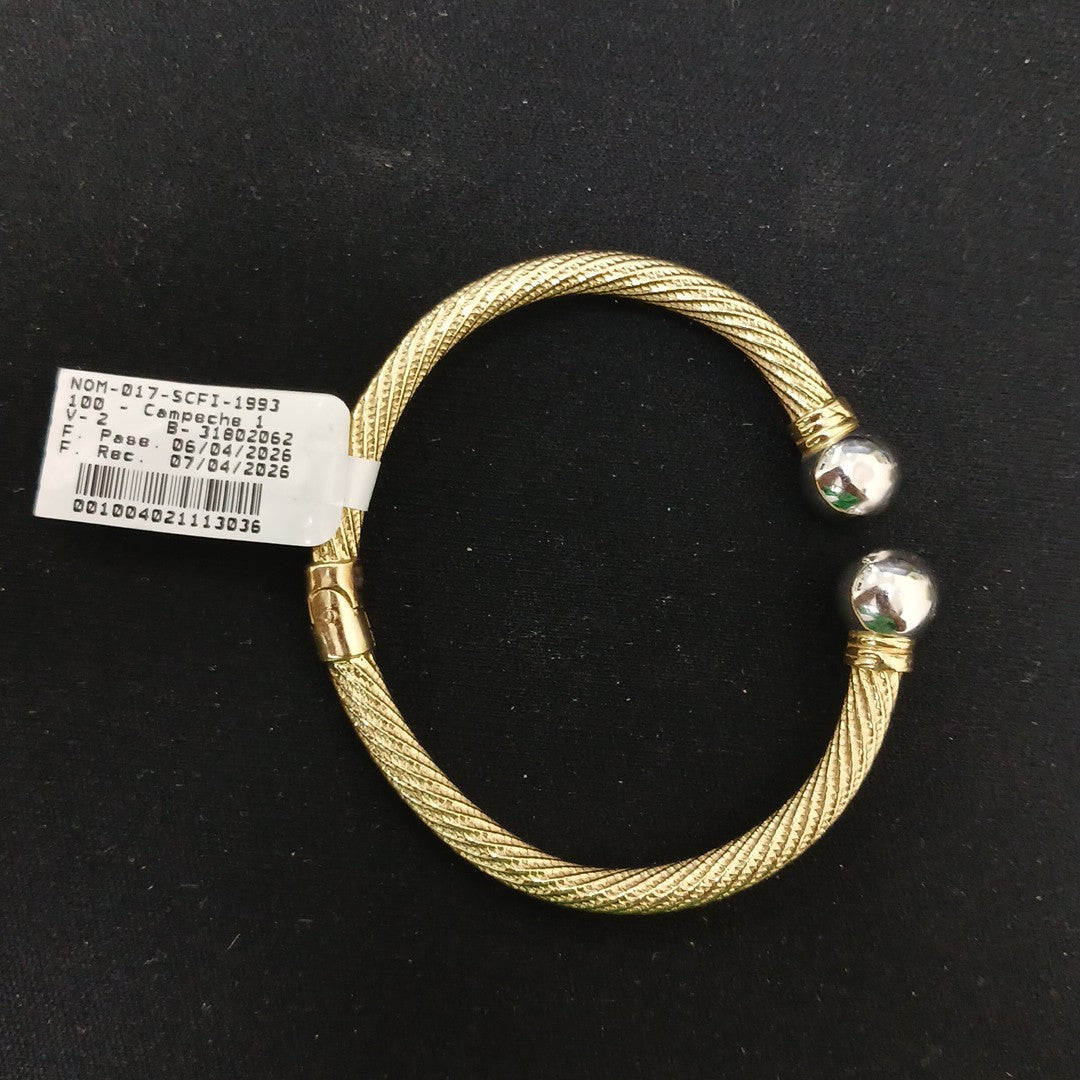PULSERA RIGIDA ORO 14 K 10.3 GRMS (SEMINUEVO)