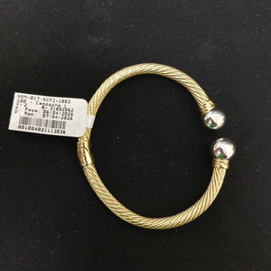 PULSERA RIGIDA ORO 14 K 10.3 GRMS (SEMINUEVO)