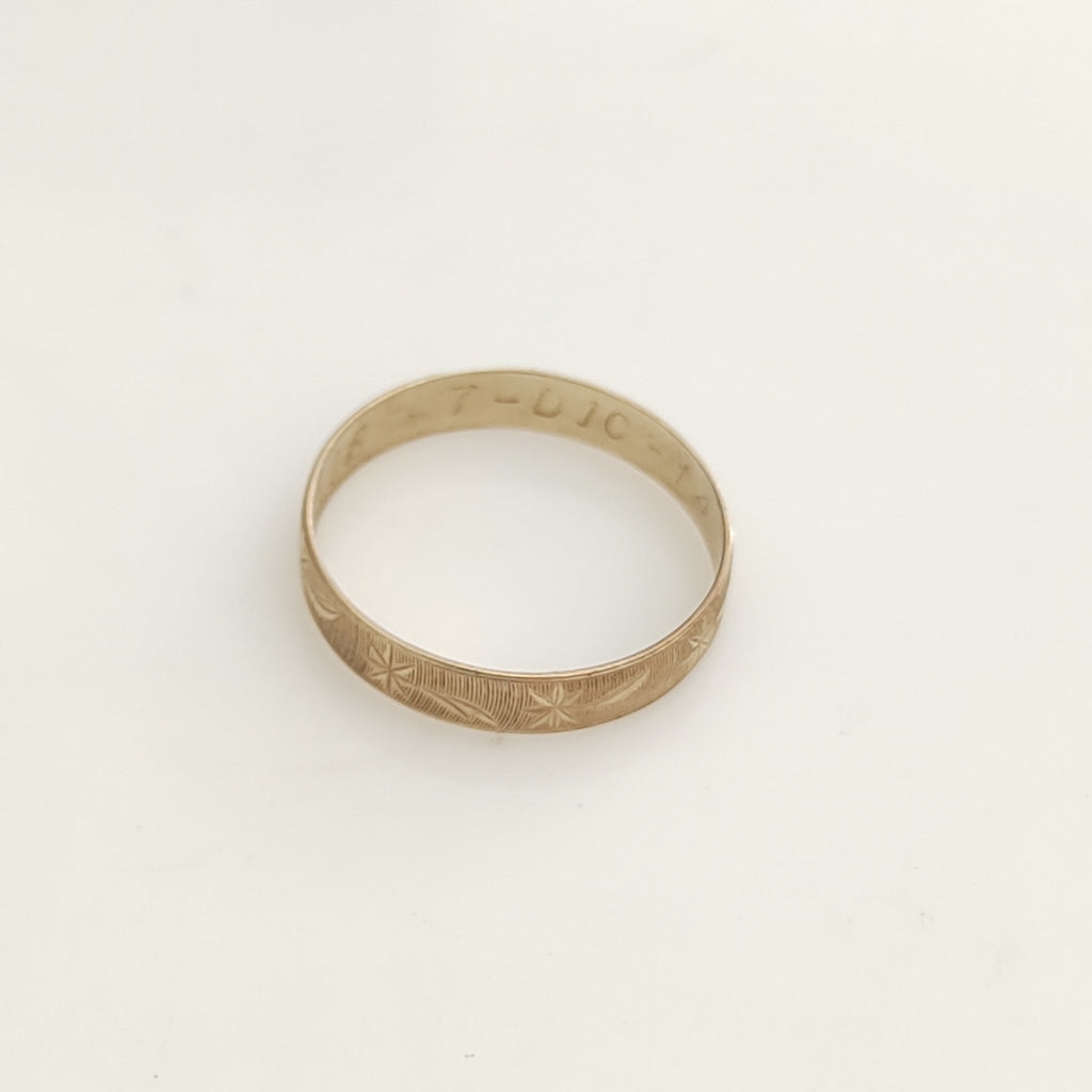 ARGOLLA ORO 10 K 1.3 GRMS (SEMINUEVO)