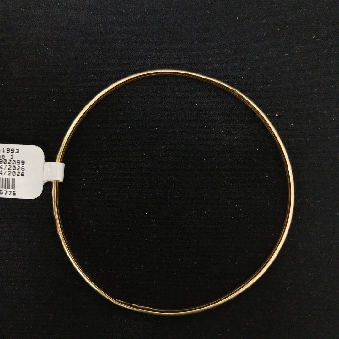 PULSERA RIGIDA ORO 14 K 3.8 GRMS (SEMINUEVO)