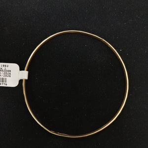 PULSERA RIGIDA ORO 14 K 3.8 GRMS (SEMINUEVO)