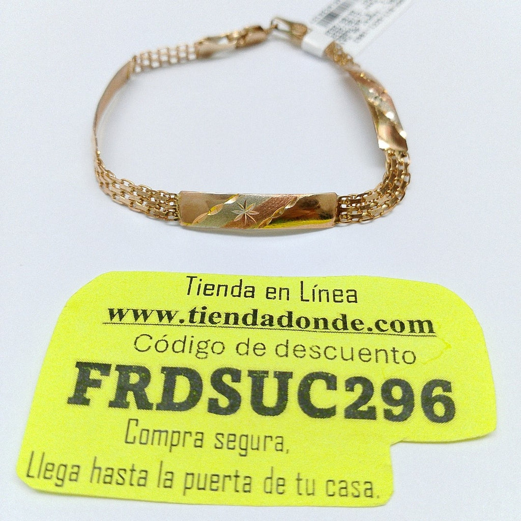 PULSERA ORO 10 K 3,90 GRMS (SEMINUEVO)