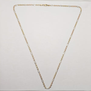 CADENA ORO COMBINADO 14 K 7,50 GRMS (SEMINUEVO)