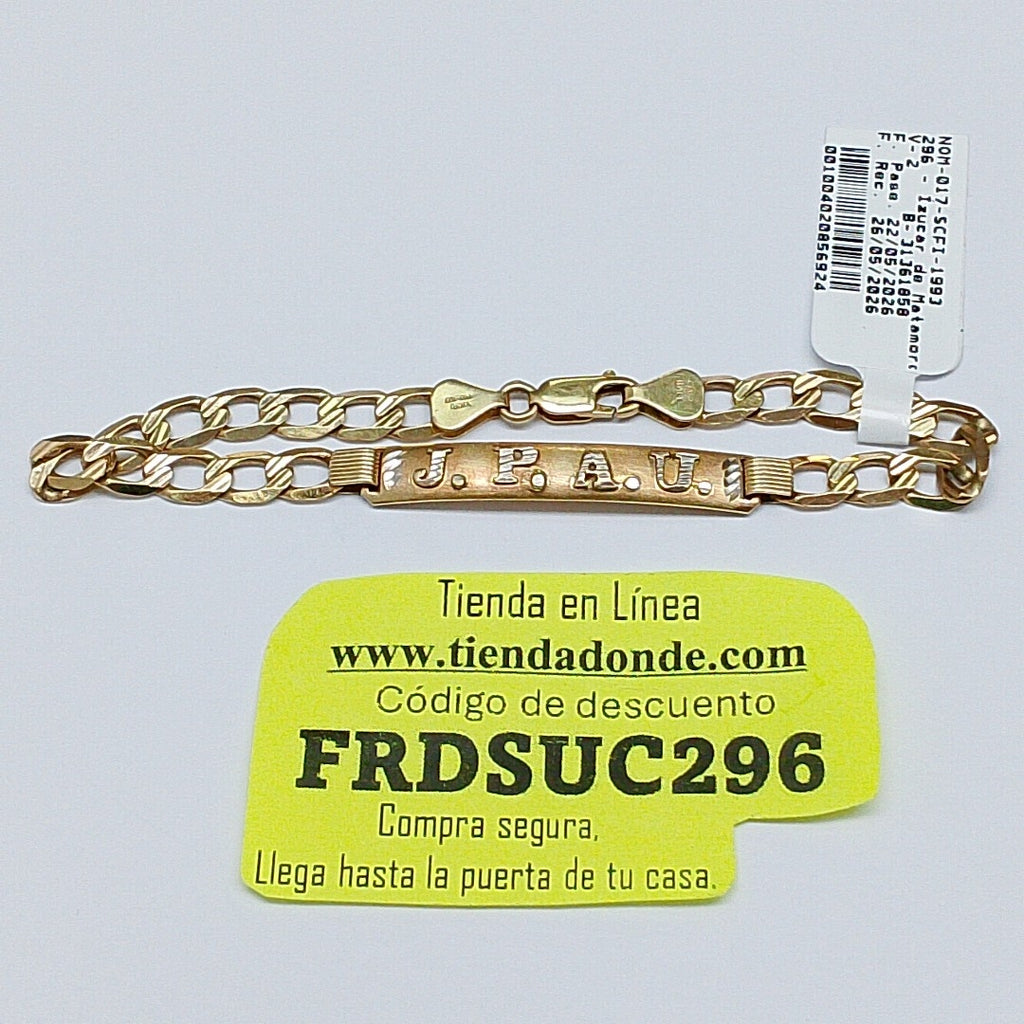 ESCLAVA ORO 10 K 9 GRMS (SEMINUEVO)