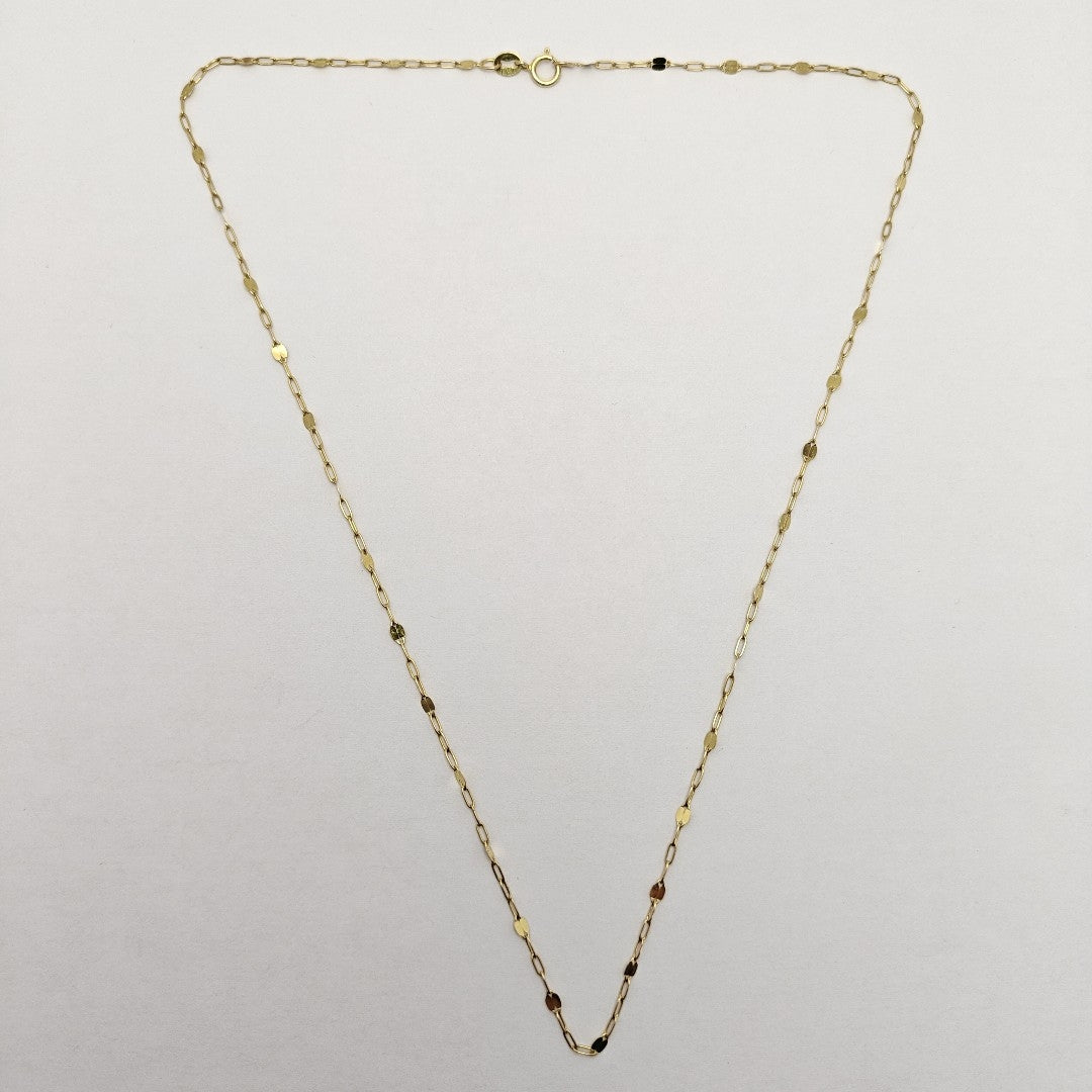 CADENA ORO 14 K 1,40 GRMS (SEMINUEVO)