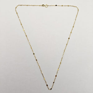 CADENA ORO 14 K 1,40 GRMS (SEMINUEVO)