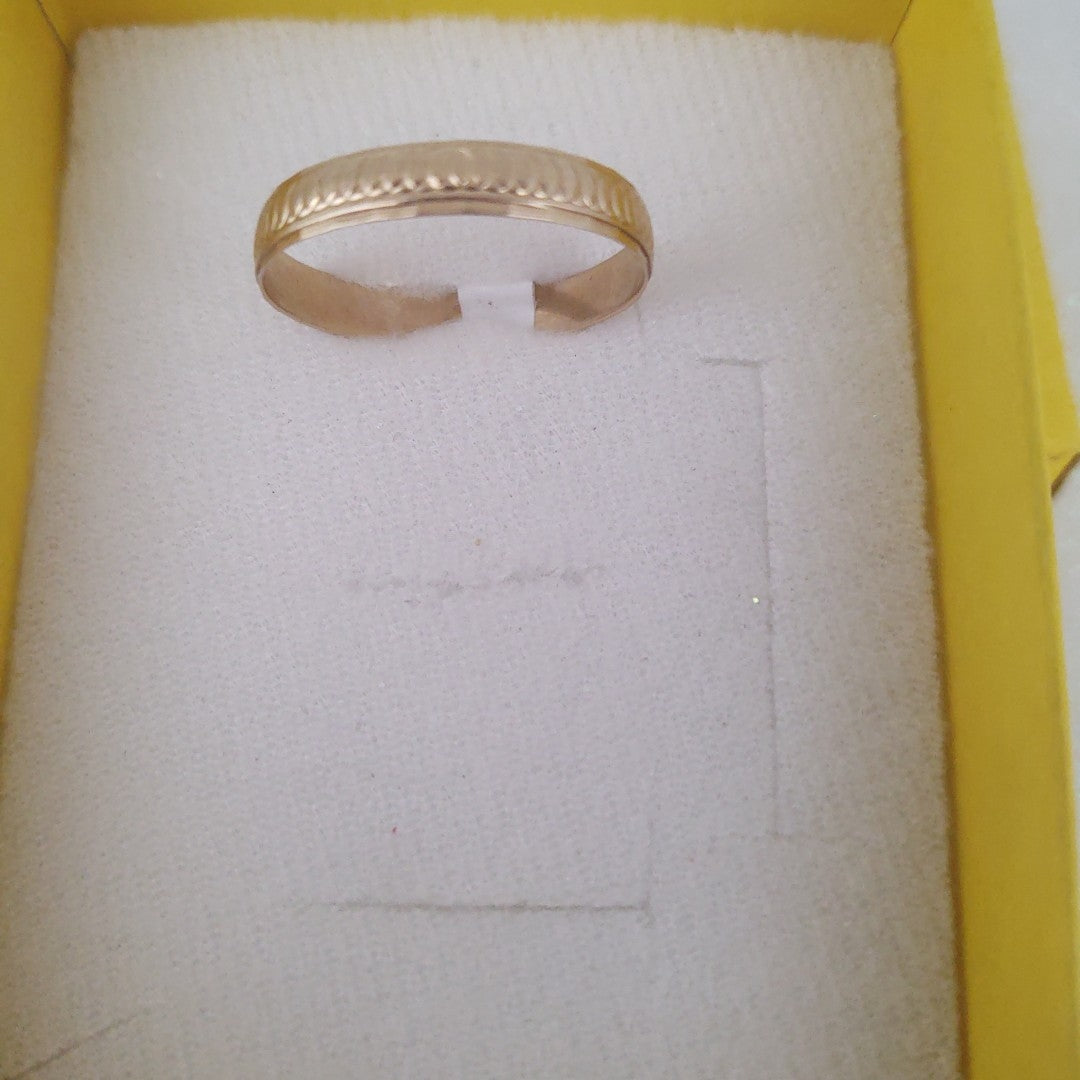 ARGOLLA ORO 10 K 1.4 GRMS (SEMINUEVO)