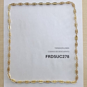 CADENA ORO 18 K 45.5 GRMS (SEMINUEVO)