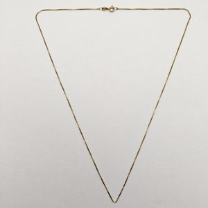 CADENA ORO 14 K 2,40 GRMS (SEMINUEVO)