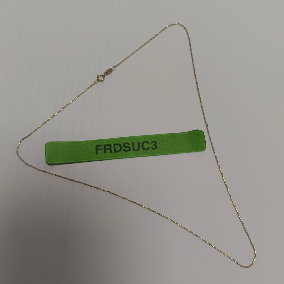 CADENA ORO 14 K 1,30 GRMS (SEMINUEVO)
