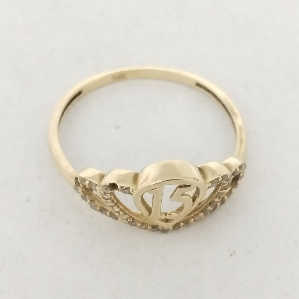 ANILLO ORO 14 K 1,80 GRMS (SEMINUEVO)