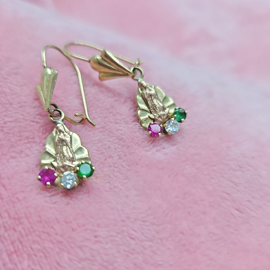 ARETES PAR ORO 14 K 2.5 GRMS (SEMINUEVO)