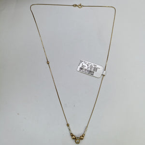 GARGANTILLA ORO,RODIADO 10 K 3,50 GRMS (SEMINUEVO)
