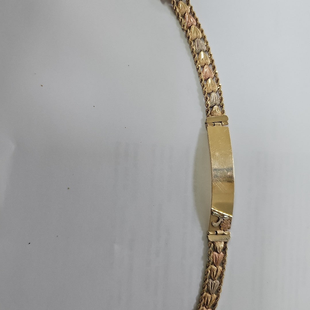ESCLAVA ORO 14 K 13.5 GRMS (SEMINUEVO)