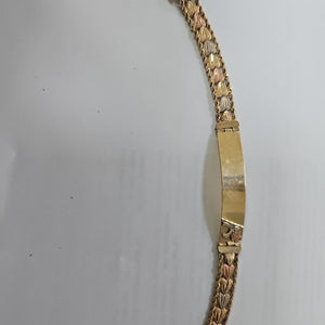 ESCLAVA ORO 14 K 13.5 GRMS (SEMINUEVO)