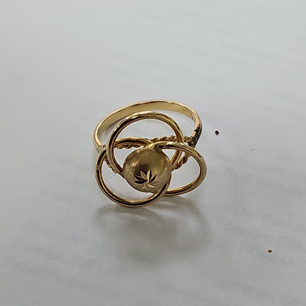 ANILLO ORO 14 K 3.5 GRMS (SEMINUEVO)
