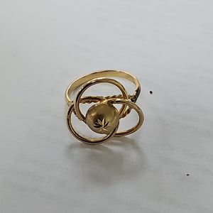 ANILLO ORO 14 K 3.5 GRMS (SEMINUEVO)
