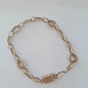 PULSERA ORO 10 K 12.9 GRMS (SEMINUEVO)