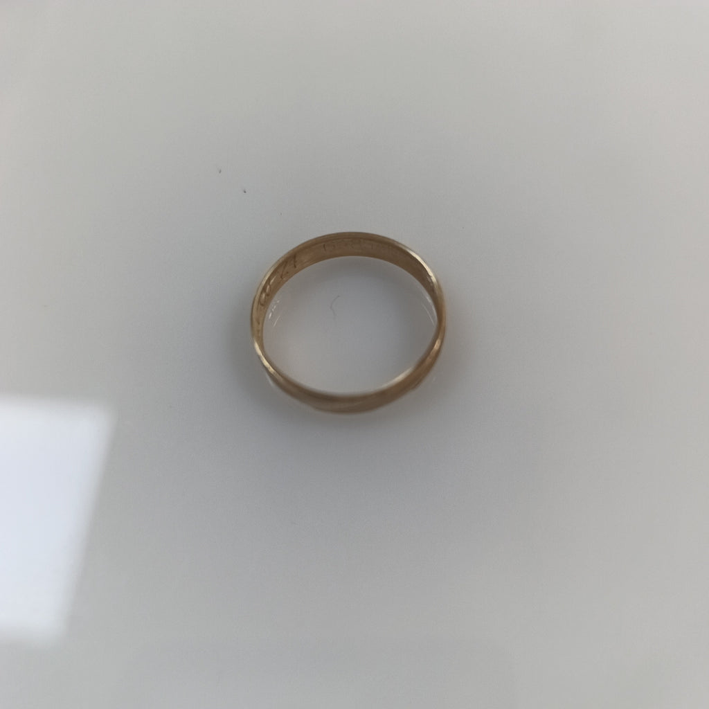 ARGOLLA ORO 10 K 1.2 GRMS (SEMINUEVO)