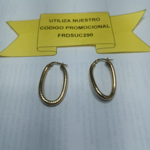 ARRACADAS PAR ORO 14 K 3 GRMS (SEMINUEVO)