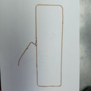 CADENA ORO 8 K 6.5 GRMS (SEMINUEVO)