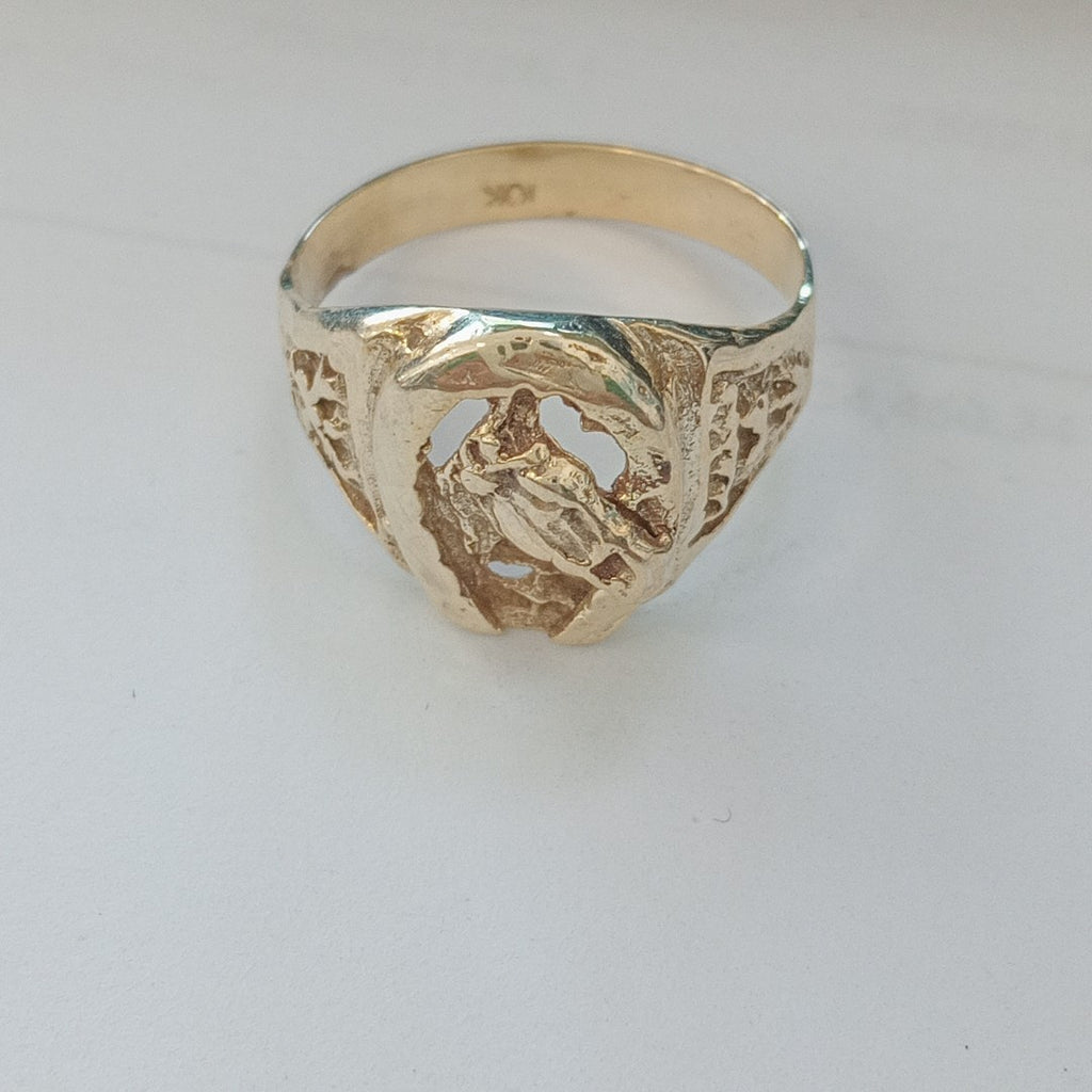 ANILLO ORO 10 K 3.9 GRMS (SEMINUEVO)