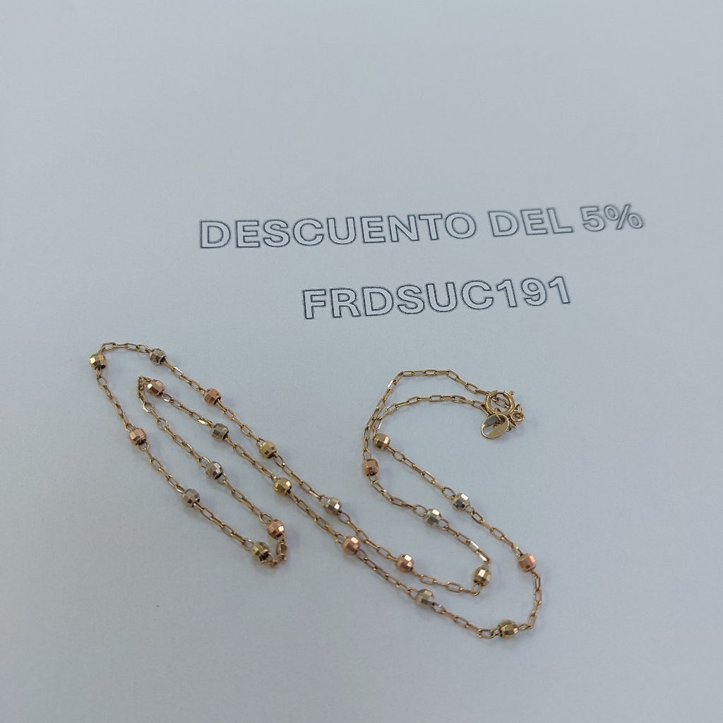 GARGANTILLA ORO 10 K 2,60 GRMS (SEMINUEVO)