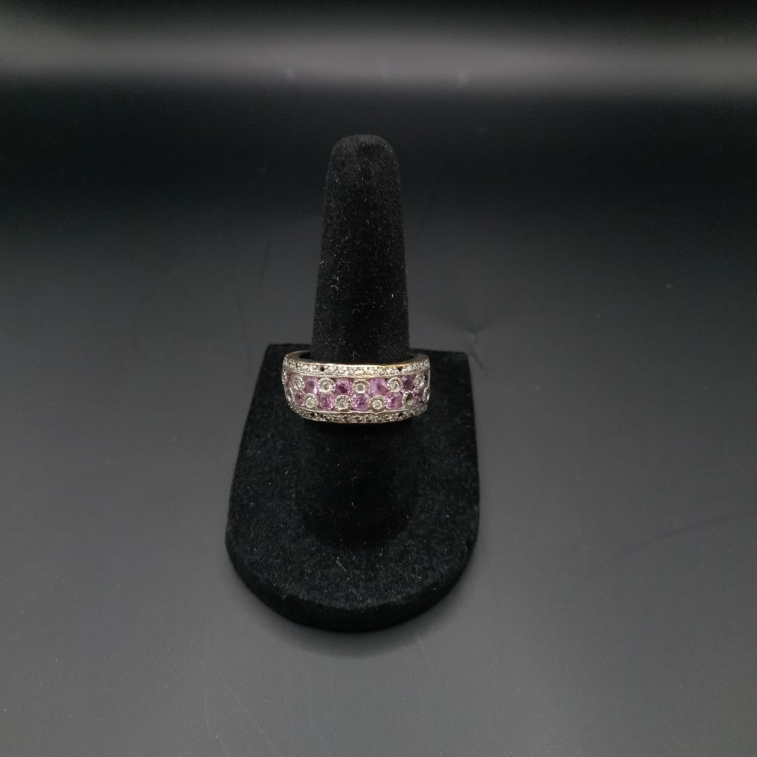 ANILLITO ORO BLANCO 10 K 6,90 GRMS (SEMINUEVO)