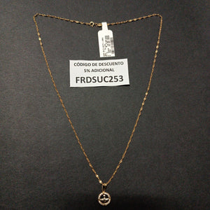 CADENA, DIJE ORO 10 K 2.3 GRMS (SEMINUEVO)