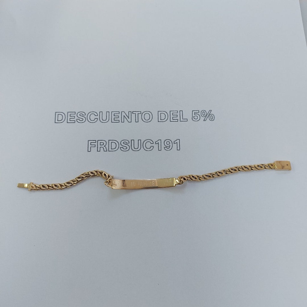 ESCLAVA ORO 14 K 8.9 GRMS (SEMINUEVO)