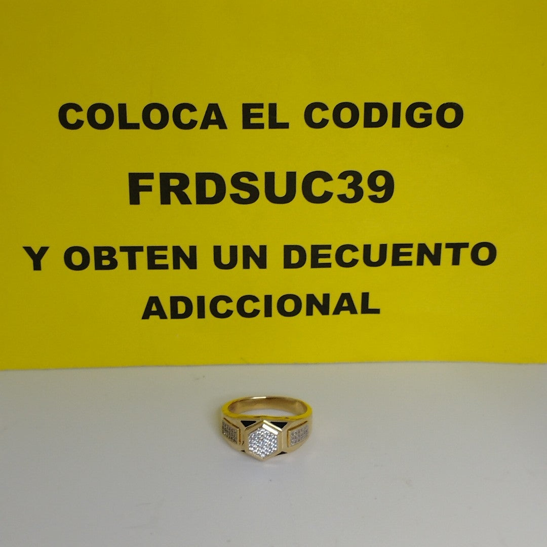 ANILLO ORO 10 K 6,20 GRMS (SEMINUEVO)