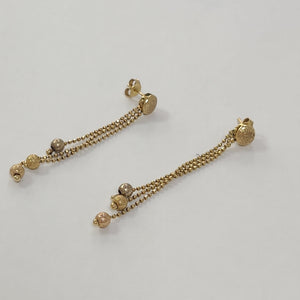 ARETES PAR ORO 14 K 4.2 GRMS (SEMINUEVO)