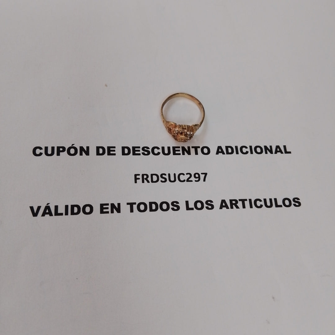 ANILLITO ORO 10 K 1,90 GRMS (SEMINUEVO)
