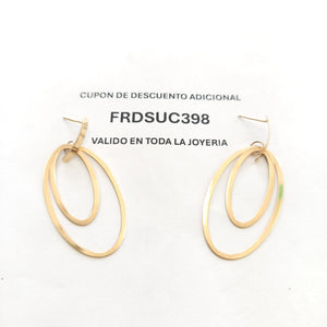 ARRACADAS PAR ORO 10 K 3.3 GRMS (SEMINUEVO)