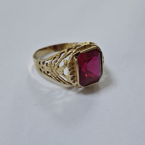ANILLO ORO 10 K 5.3 GRMS (SEMINUEVO)