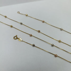 CADENA ORO 14 K 3 GRMS (SEMINUEVO)