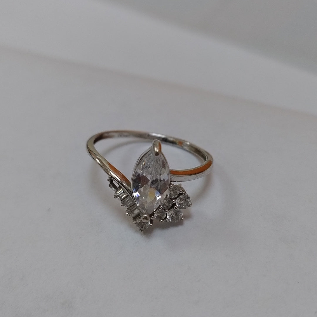 ANILLITO ORO BLANCO 14 K 2.3 GRMS (SEMINUEVO)