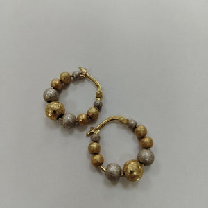 ARRACADAS PAR ORO 14 K 5.1 GRMS (SEMINUEVO)