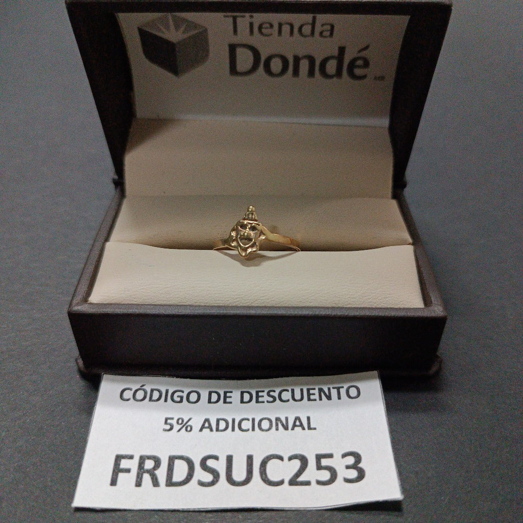 ANILLITO ORO 10 K 0.9 GRMS (SEMINUEVO)