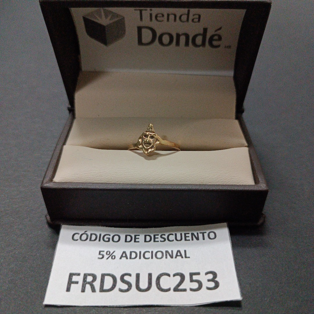 ANILLITO ORO 10 K 0.9 GRMS (SEMINUEVO)