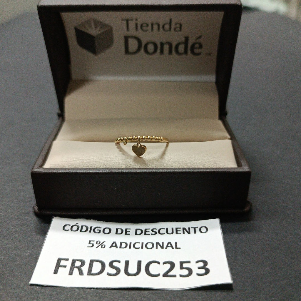 ANILLITO ORO 10 K 1.3 GRMS (SEMINUEVO)