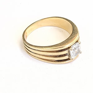 ANILLO ORO 14 K 10,50 GRMS (SEMINUEVO)